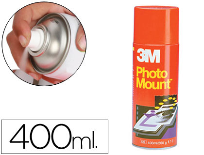 Pegamento adhesivo en spray Scotch Photo Mount 400ml.